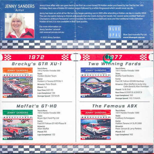 Blue Opal - Moffat's GT-HO 1000 pieces Jigsaw Puzzle by Jenny Sanders