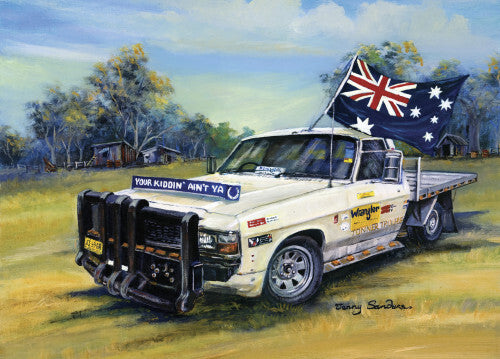 Blue Opal - Aussie As 1000 pieces Jigsaw Puzzle by Jenny Sanders