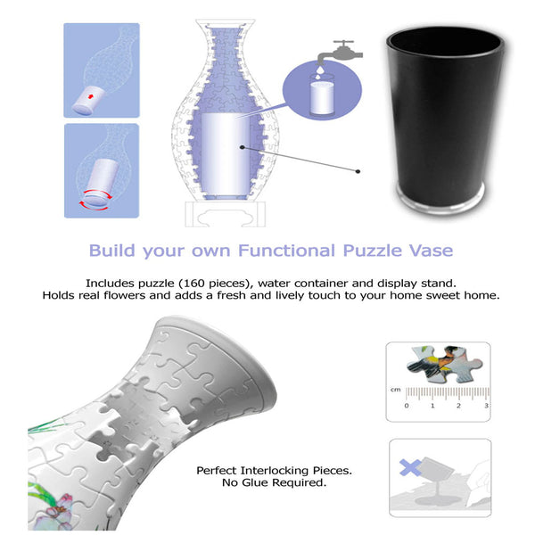 Pintoo - Vase Goldfinches Jigsaw Puzzle (160 Pieces)