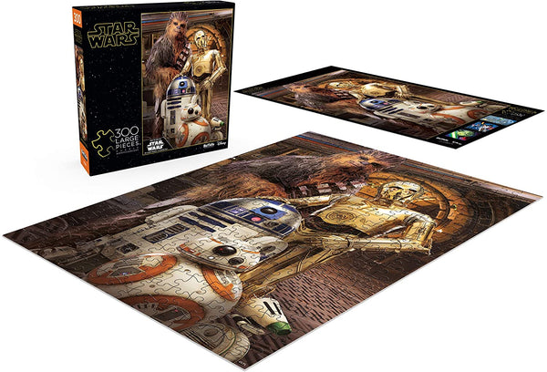 Buffalo Games Star Wars - Chewbacca & The Droids - 300 Piece Jigsaw Puzzle