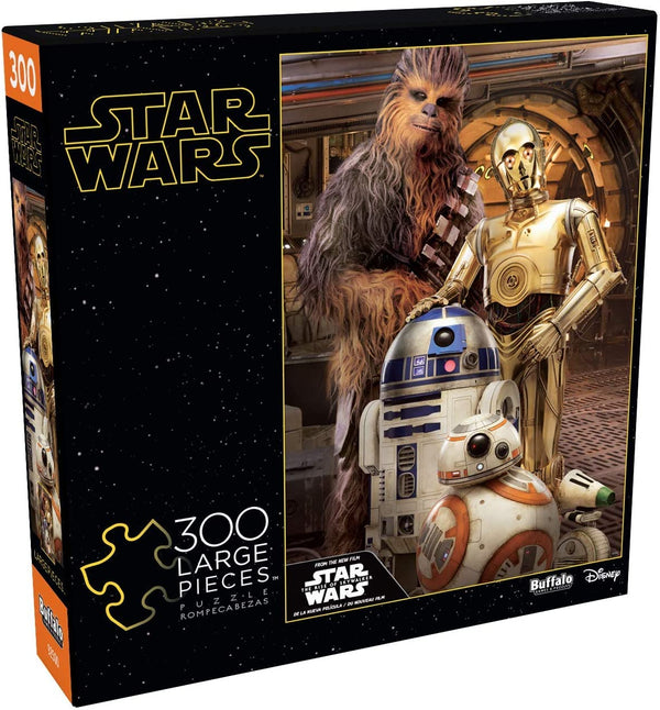 Buffalo Games Star Wars - Chewbacca & The Droids - 300 Piece Jigsaw Puzzle
