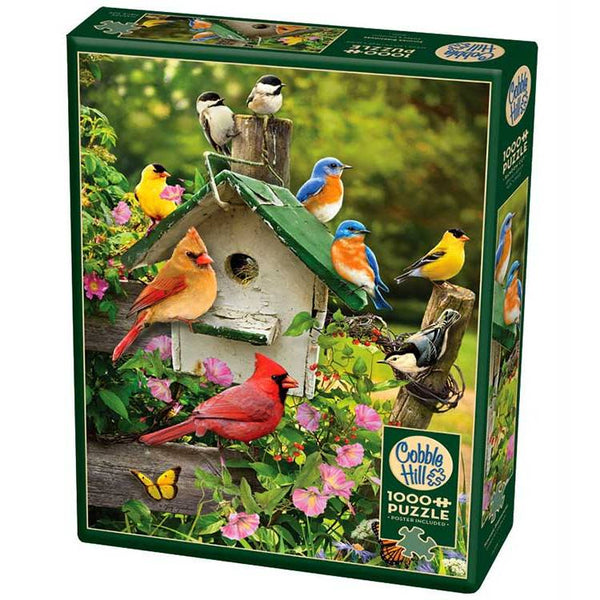Cobble Hill - Summer Birdhouse Jigsaw Puzzle (1000 Pieces)