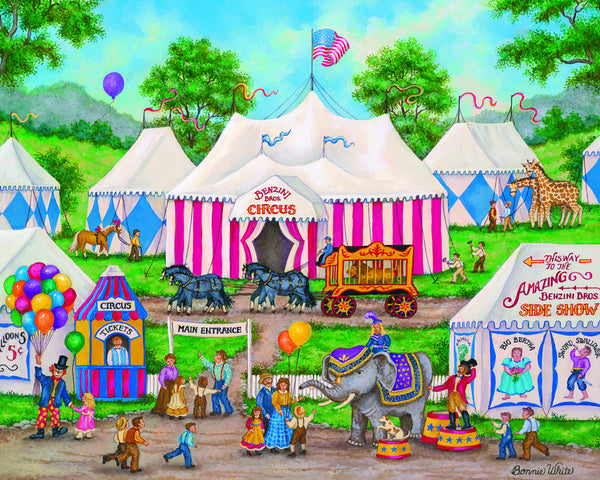 Masterpieces Puzzle 12 Pack Folk Art 12 Pack Bundle Puzzles (100 x4, 300 x4 & 500 x4)