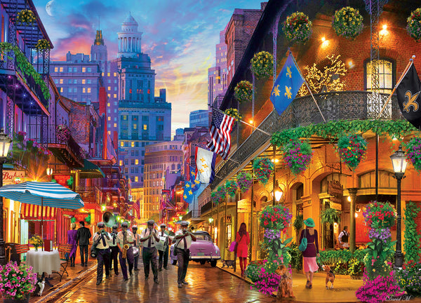 Masterpieces Puzzle Colorscapes New Orleans Style Puzzle 1,000 pieces