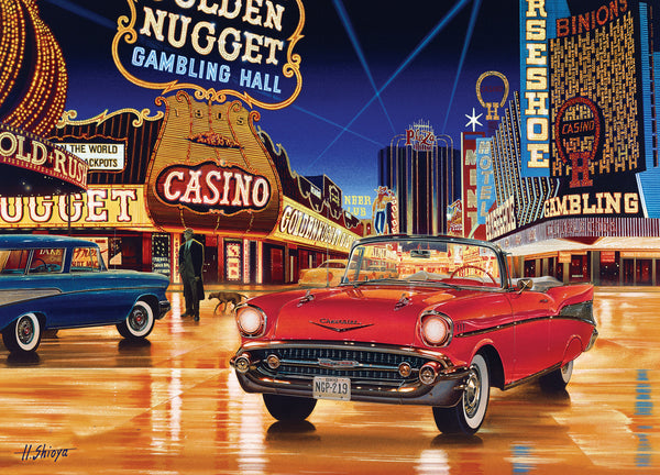 Masterpieces - Cruisin' Route 66 Gamblin' Man by Hiroaki Shioya Jigsaw Puzzle (1000 Pieces)