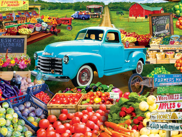 Masterpieces - Farmers Market Locally Grown Jigsaw Puzzle (750 Pieces)