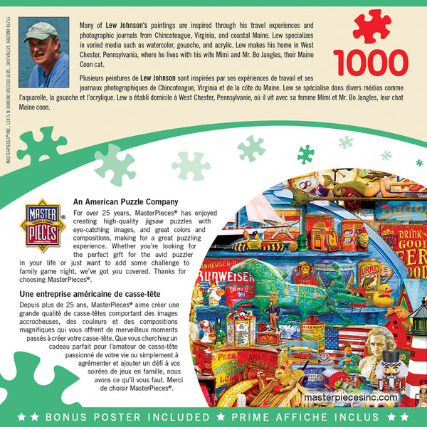 Masterpieces - Flashbacks Antiques & Collectibles Jigsaw Puzzle (1000 Pieces)