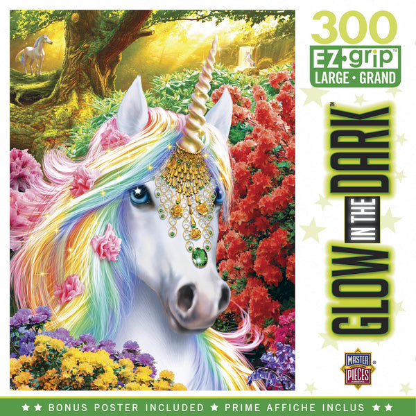 Masterpieces - Glow in the Dark Her Majesty's Jewels Ez Grip Jigsaw Puzzle (300 Pieces)