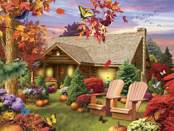 Masterpieces - Memory Lane Autumn Warmth Ez Grip Jigsaw Puzzle (300 Pieces)