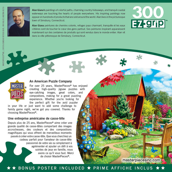 Masterpieces Puzzle Memory Lane Bridge of Hope Ez Grip Puzzle 300 pieces