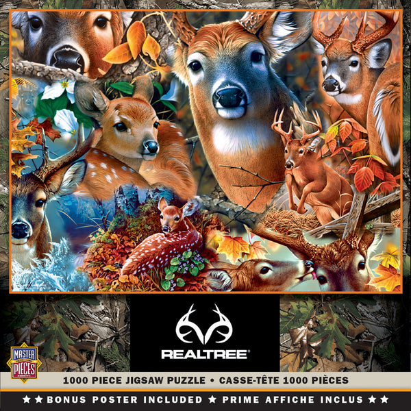 Masterpieces Puzzle Realtree Forest Beauties Puzzle 1,000 pieces