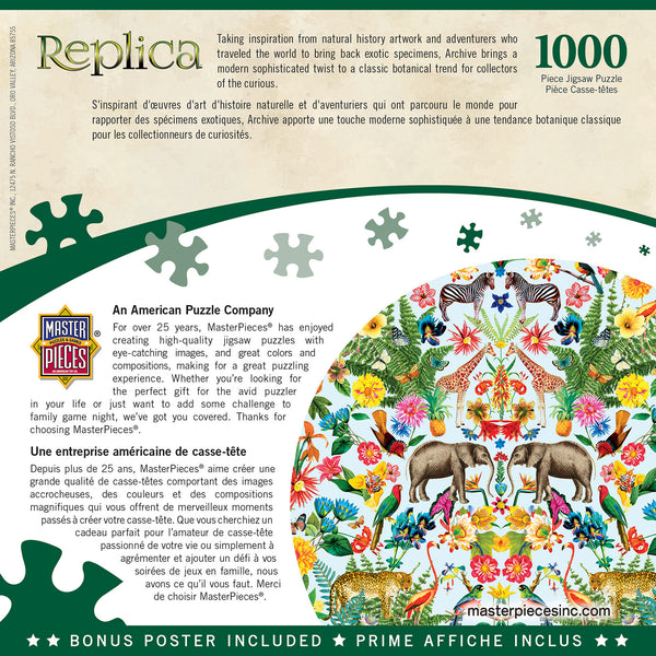 Masterpieces Puzzle Replica Safari Puzzle 1,000 pieces