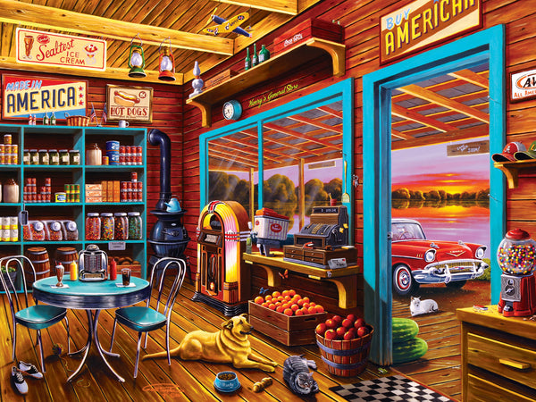 Masterpieces Puzzle Shopkeepers Henry's General Store Puzzle 750 pieces