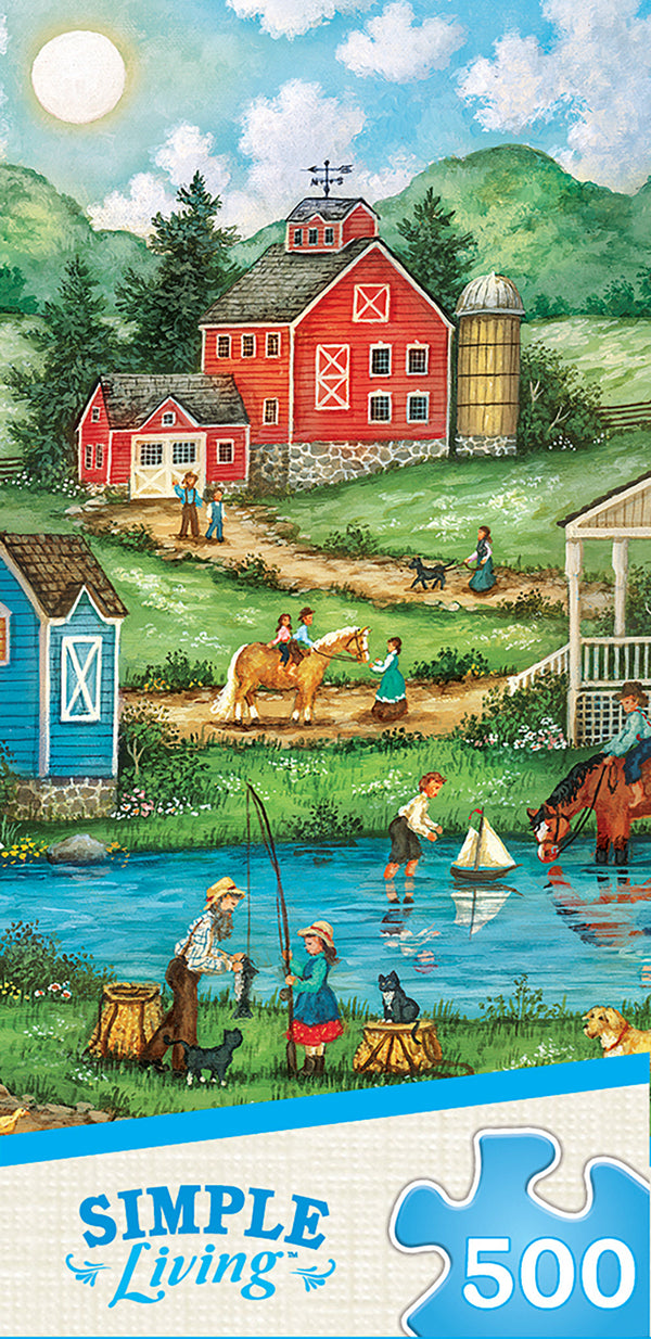 Masterpieces Puzzle Simple Living 4 Pack Assortment Puzzle 500 pieces (4 in the Assortment)