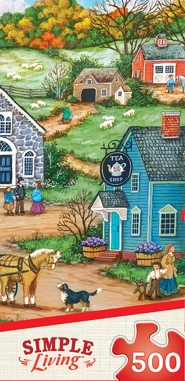 Masterpieces Puzzle Simple Living 4 Pack Assortment Puzzle 500 pieces (4 in the Assortment)