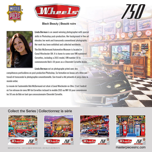 Masterpieces Puzzle Wheels Black Beauty Puzzle 750 pieces