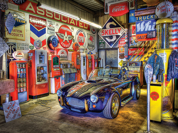 Masterpieces Puzzle Wheels Jewel of the Garage Puzzle 750 pieces