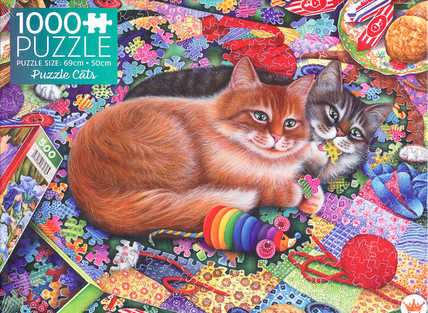 Regal - Animal Series - Puzzle Cats Jigsaw Puzzle (1000 pieces)