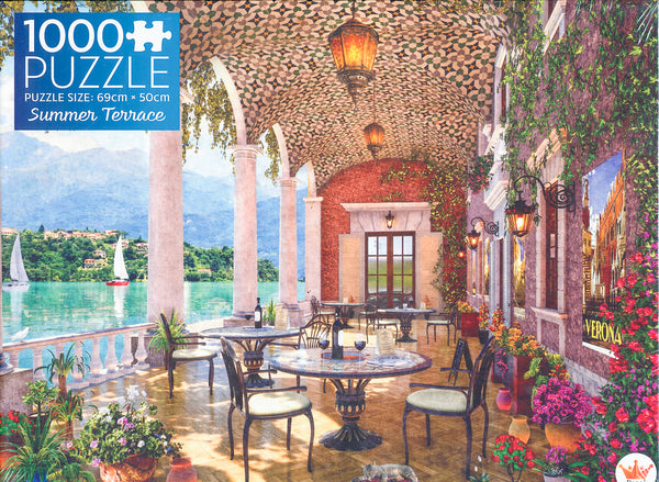 Regal - Landscape Series - Summer Terrace by Dominic Davison Jigsaw Puzzle (1000 pieces)