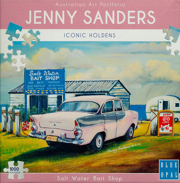 Blue Opal - Salt Water Bait Shop by Jenny Sanders Jigsaw Puzzle (1000 Pieces)