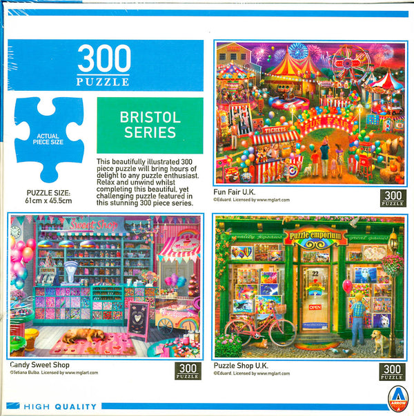 Arrow Puzzles - Bristol Series - Fun Fair UK - 300 Pieces