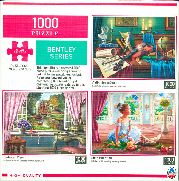 Arrow Puzzles - Bentley Series - Violin Music Desk - 1000 Pieces