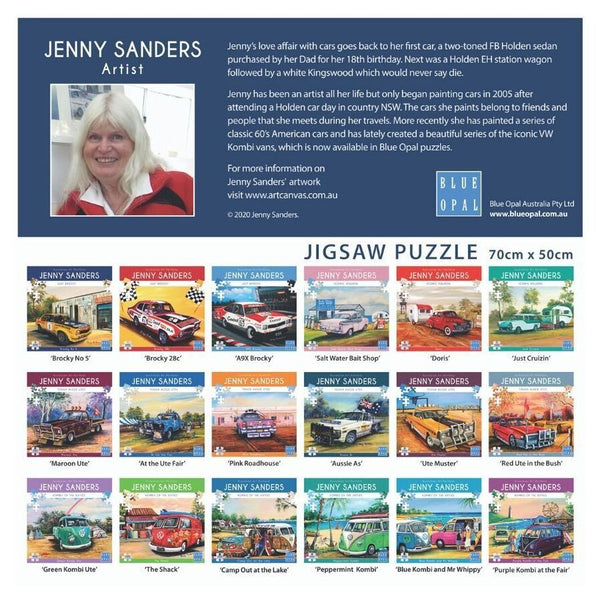 Blue Opal - Salt Water Bait Shop by Jenny Sanders Jigsaw Puzzle (1000 Pieces)