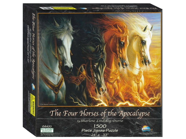 Sunsout - Four Horses of The Apocalypse 1500 Piece Jigsaw Puzzle