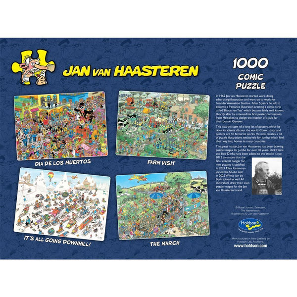 Holdson - Dia Delos Muertos by Jan Van Haasteren Jigsaw Puzzle (1000 Pieces)