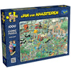 Holdson - Farm Visit by Jan Van Haasteren Jigsaw Puzzle (1000 Pieces)