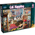 Holdson - Cat Napping - Antique Shop Cat Jigsaw Puzzle (1000 Pieces)