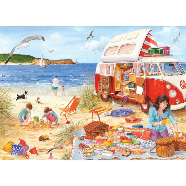 Holdson - Weekend Away - Campervan Beachlife Jigsaw Puzzle (1000 Pieces)