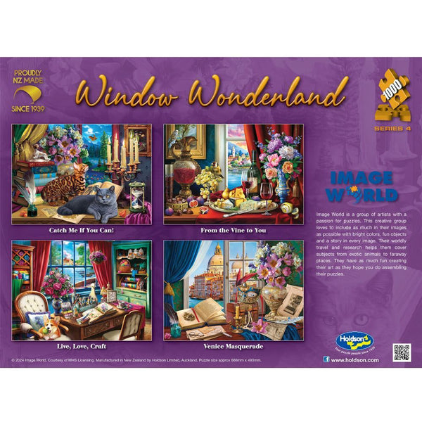 Holdson - Window Wonderland 4 - Catch Me If You Can! Jigsaw Puzzle (1000 Pieces)