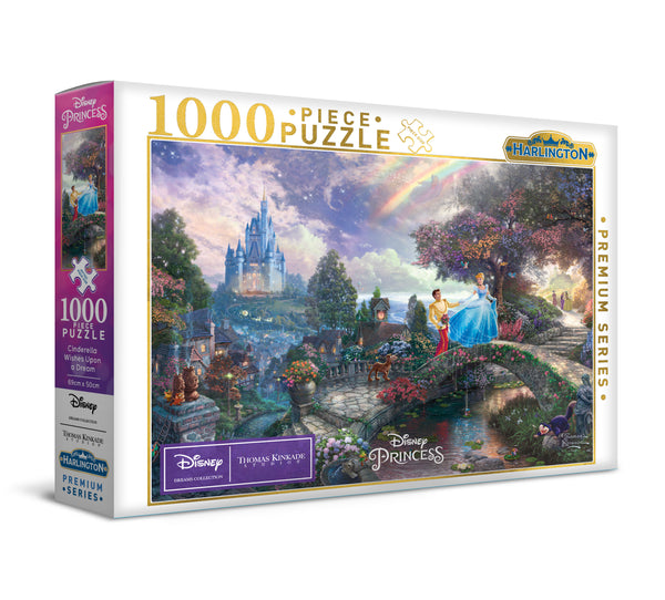 Harlington - Thomas Kinkade - Disney - Cinderealla Jigsaw Puzzle (1000 Pieces)