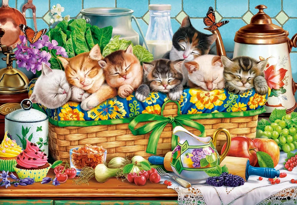 Castorland - Napping Kittens Jigsaw Puzzle (1000 Pieces)