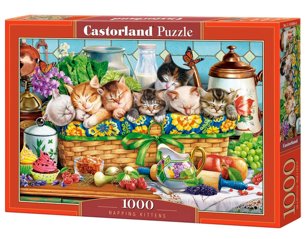 Castorland - Napping Kittens Jigsaw Puzzle (1000 Pieces)