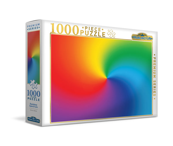 Harlington - Rainbow Spectrum Jigsaw Puzzle (1000 Pieces)