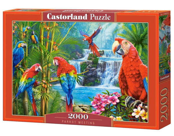 Castorland - Parrot Meeting Jigsaw Puzzle (2000 Pieces)