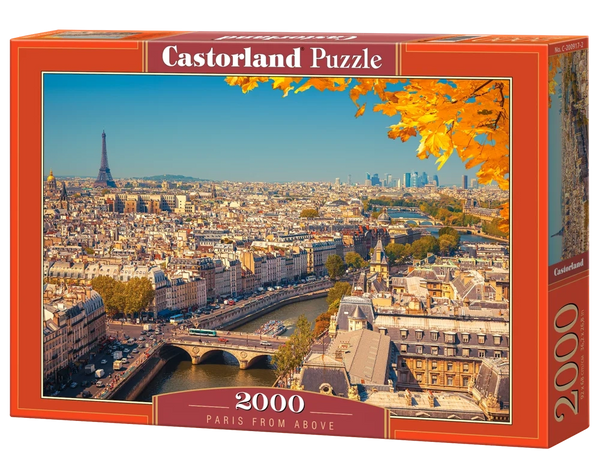 Castorland - Paris From Above Jigsaw Puzzle (2000 Pieces)