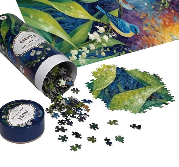 Art Nouveau - Midnight May Bells Jigsaw Puzzle (1500 Pieces)