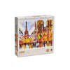 Famous Landmark Water Colour - Opulent Paris Jigsaw Puzzle Double-Sided (500 Pieces)