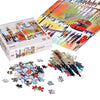 Famous Landmark Water Colour - Lavish London Jigsaw Puzzle Double-Sided (500 Pieces)