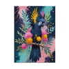 Painted Floral - Black Cockatoo Jigsaw Puzzle (1000 Pieces)