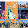 Trefl - Neon Colour Line NY City Jigsaw Puzzle (1000 Pieces)