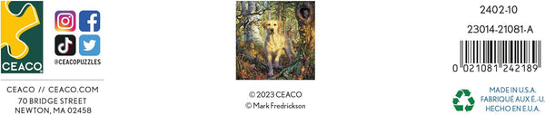 Ceaco - Yellow Lab by Mark Fredrickson Jigsaw Puzzle (500 Pieces)