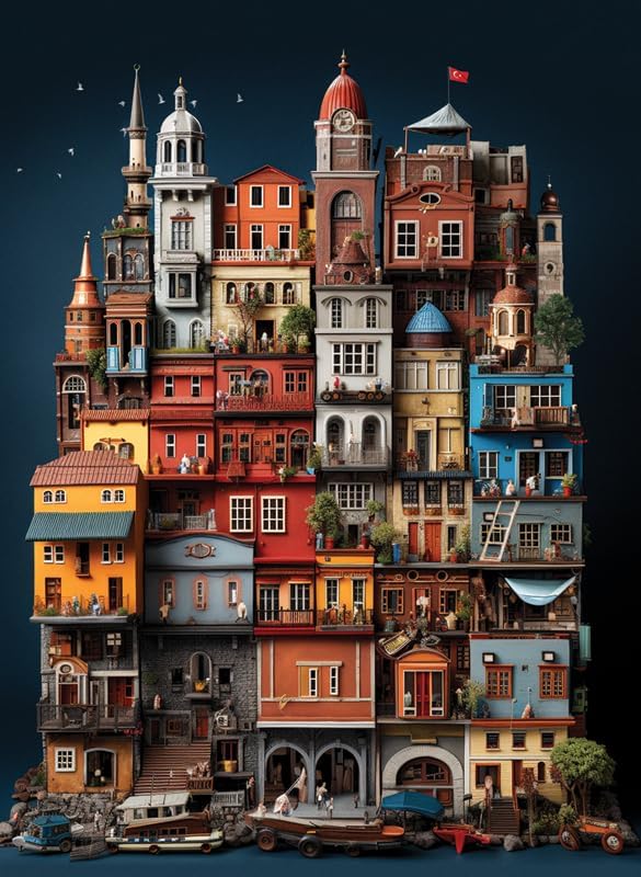 Anatolian - Balat Jigsaw Puzzle (1000 Pieces)