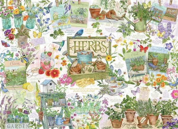 Cobble Hill - Herb Garden Jigsaw Puzzle (1000 Pieces)