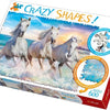 Trefl - Crazy Shapes! Galloping, Waves Jigsaw Puzzle (600 Pieces)