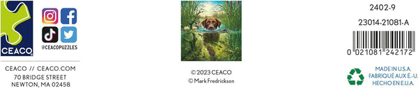 Ceaco - Chocolate Lab by Mark Fredrickson Jigsaw Puzzle (500 Pieces)