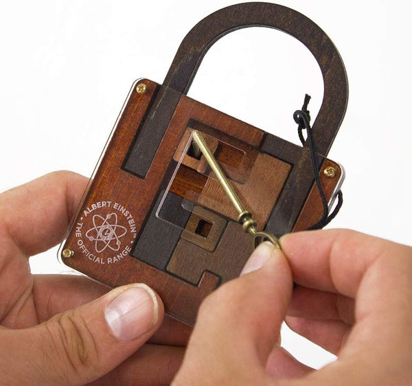 Professor Puzzle - Einstein's Lock Puzzle Jigsaw Puzzle